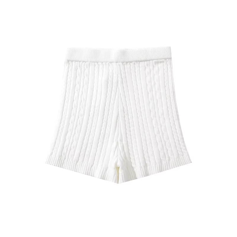 BELLA KNIT SHORT - CREAM