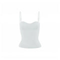 MONIQUE PADDED CAMISOLE TOP - WHITE