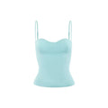 MONIQUE PADDED CAMISOLE TOP - MINT GREEN