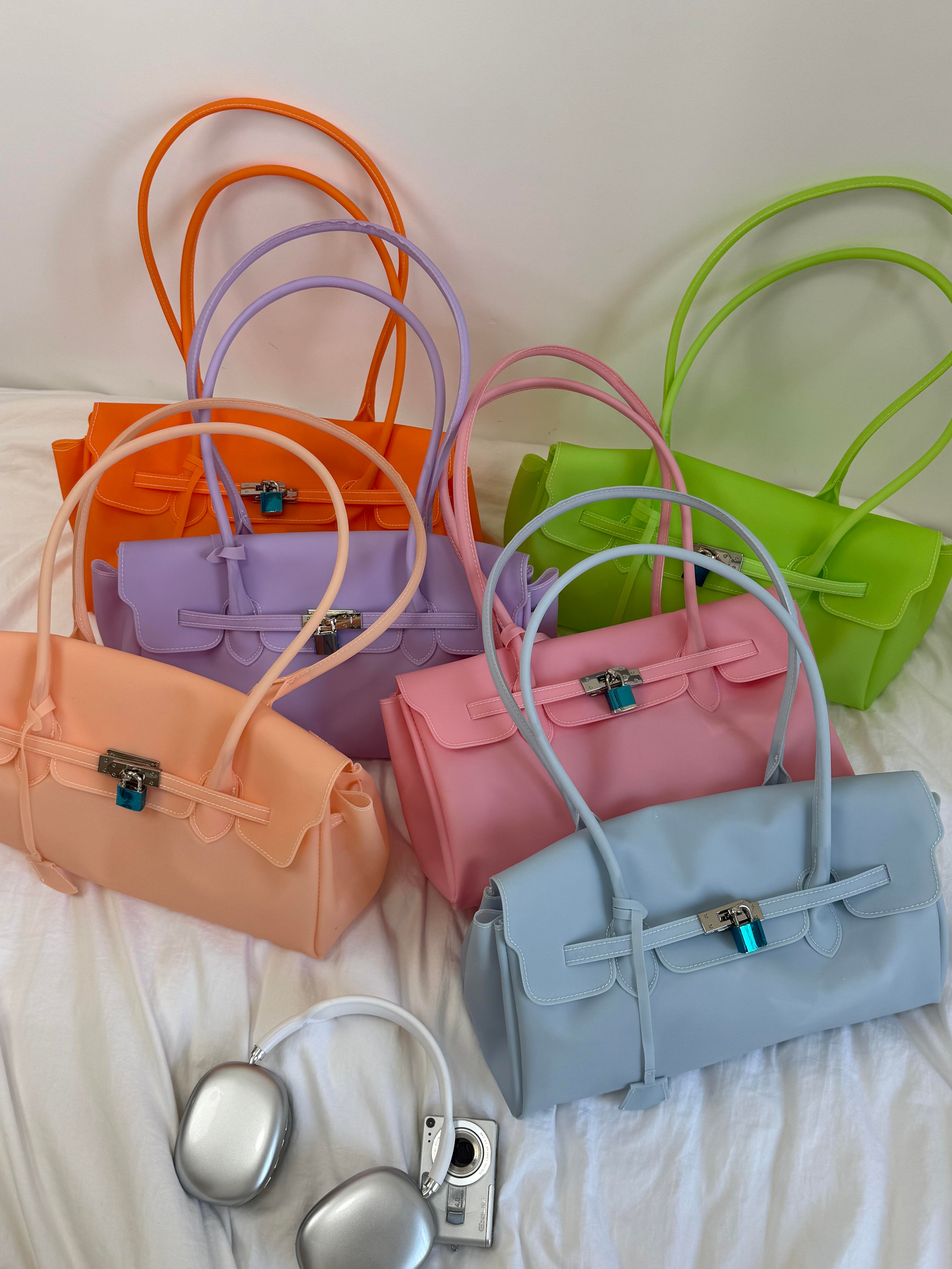JELLY FIRKIN SHOULDER BAG - 8 COLORS
