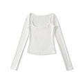 NEED ME OFF SHOULDER TOP - WHITE