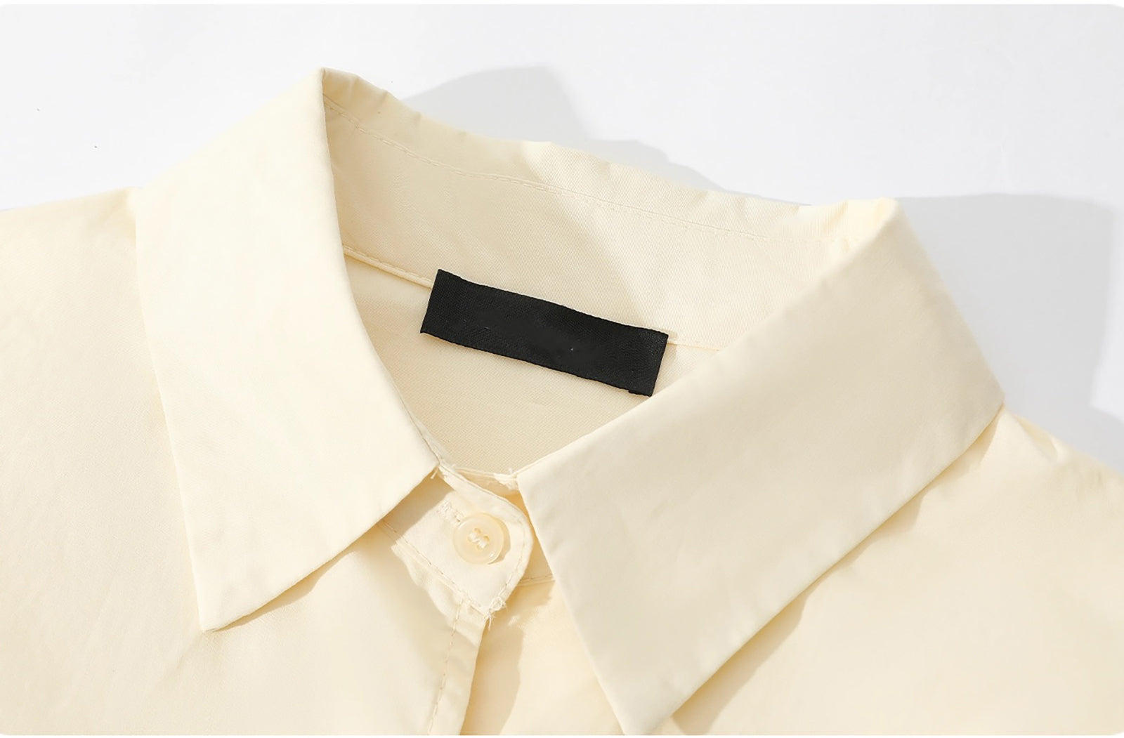 PICNIC DATE LOOSE FIT LONG SLEEVE SHIRT - YELLOW