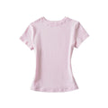 MY EVERYDAY BASIC SHORT SLEEVE TOP - PINK