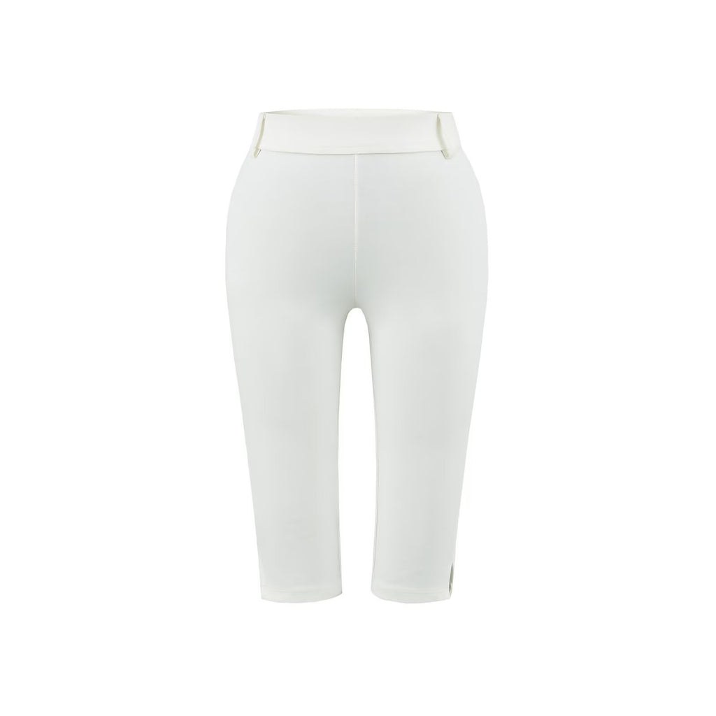 KIKI CAPRI PANT - WHITE / BLACK