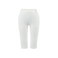 KIKI CAPRI PANT - WHITE / BLACK