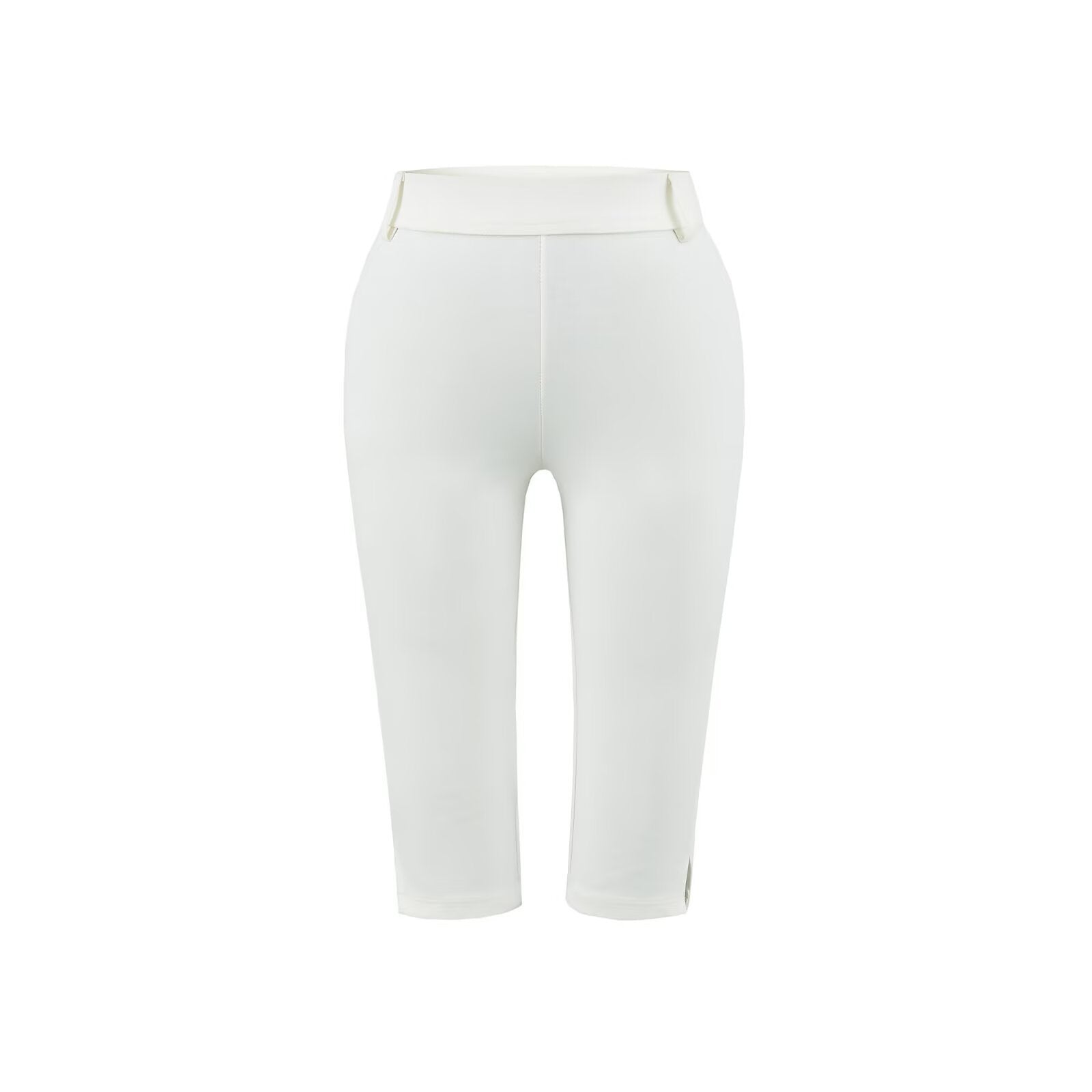 KIKI CAPRI PANT - WHITE / BLACK