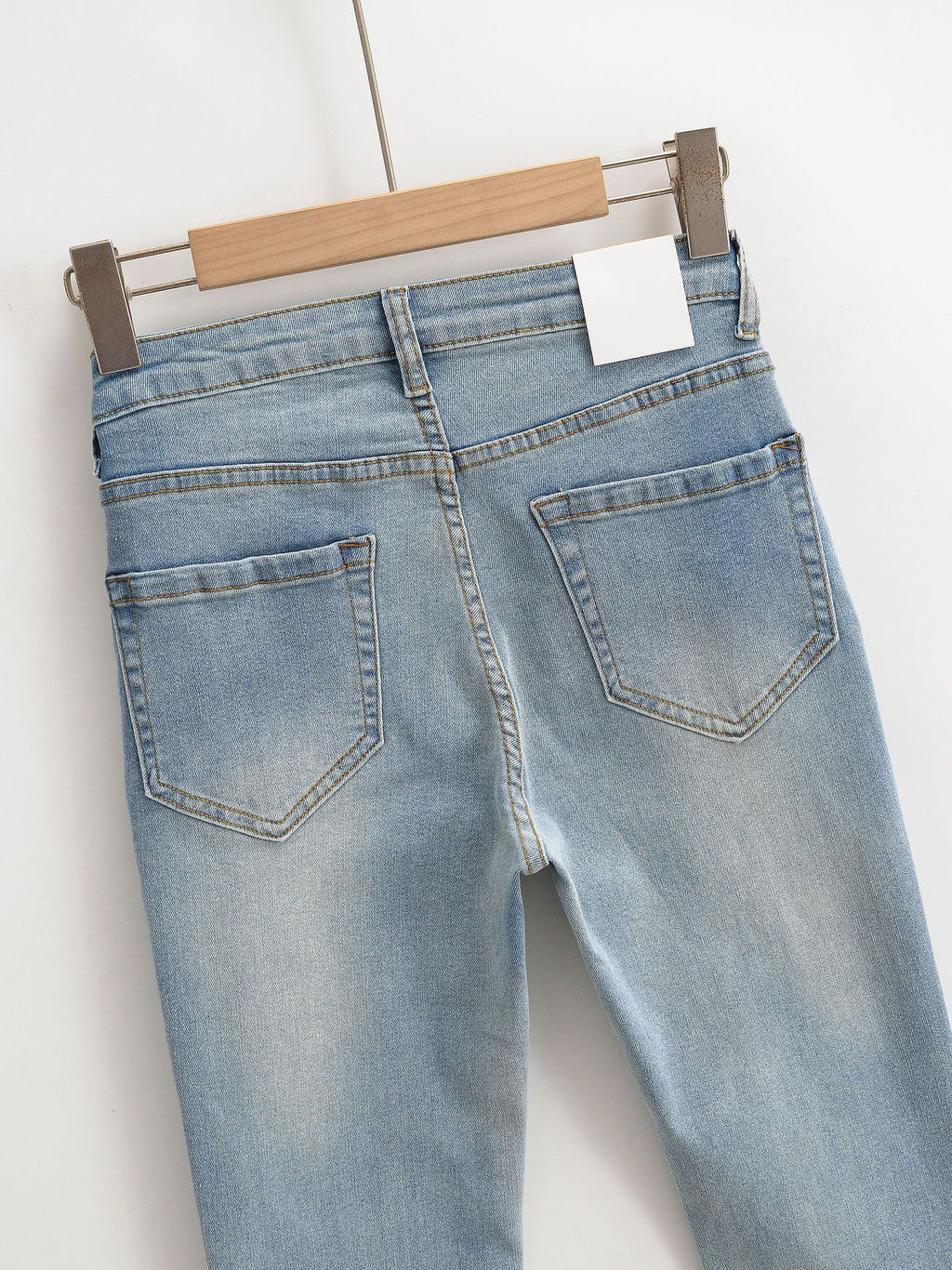BLAIR LOW RISE FLARE JEANS - LIGHT BLUE
