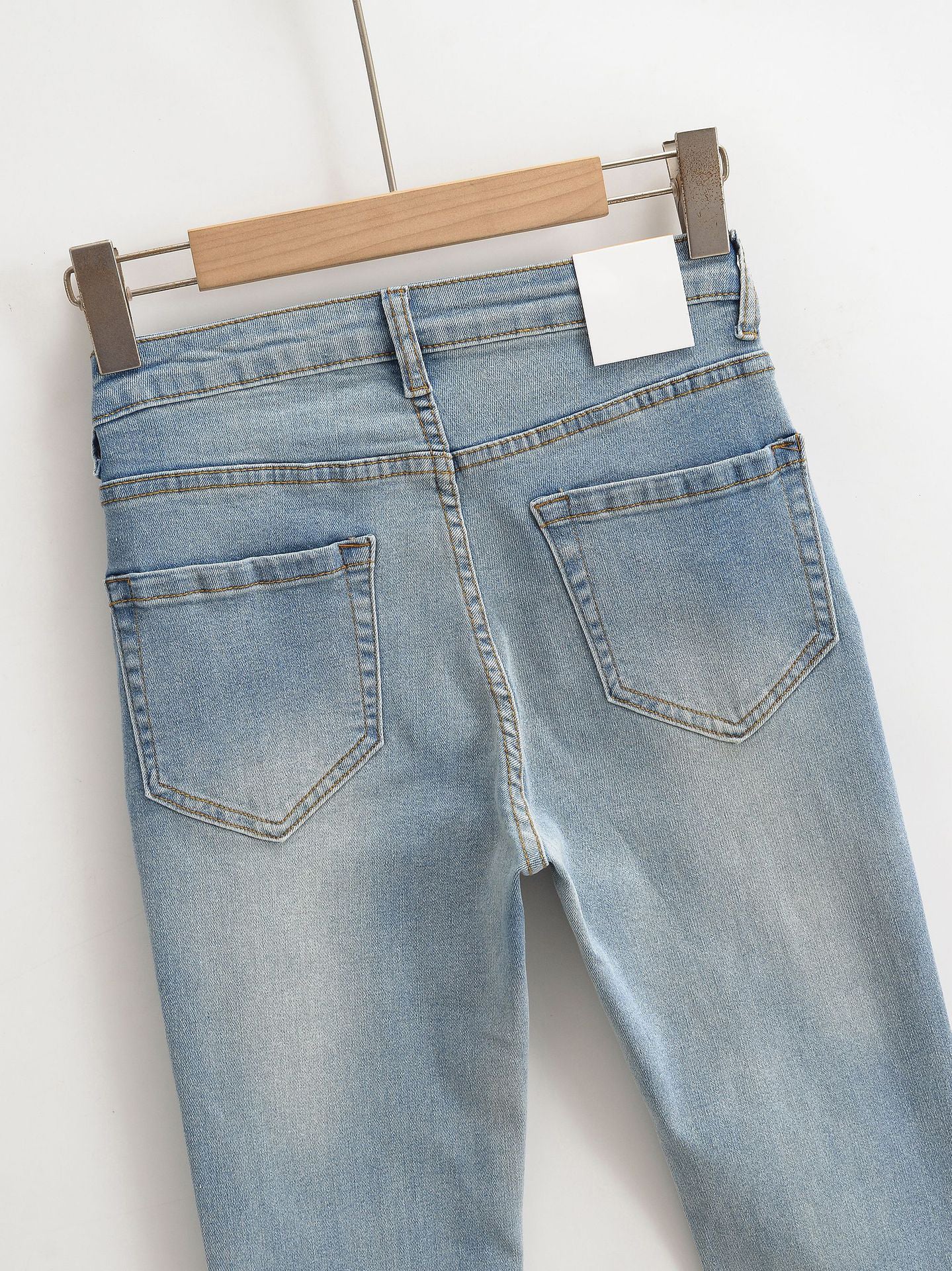 BLAIR LOW RISE FLARE JEANS - LIGHT BLUE