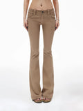 【IAMXIAA】 90S VINTAGE LOW RISE MICRO FLARE CARGO PANT