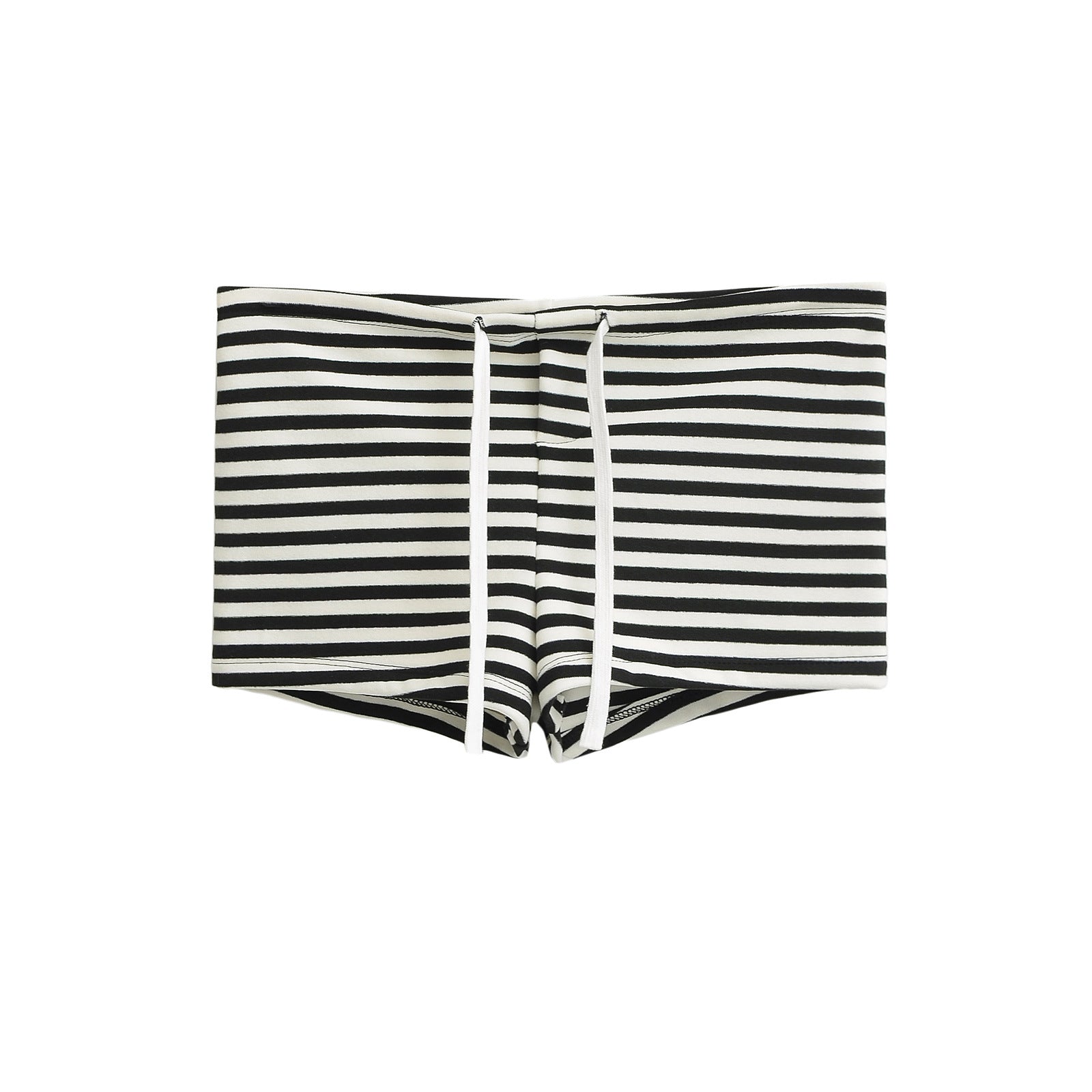 BETTY STRIPED SHORT - BLACK
