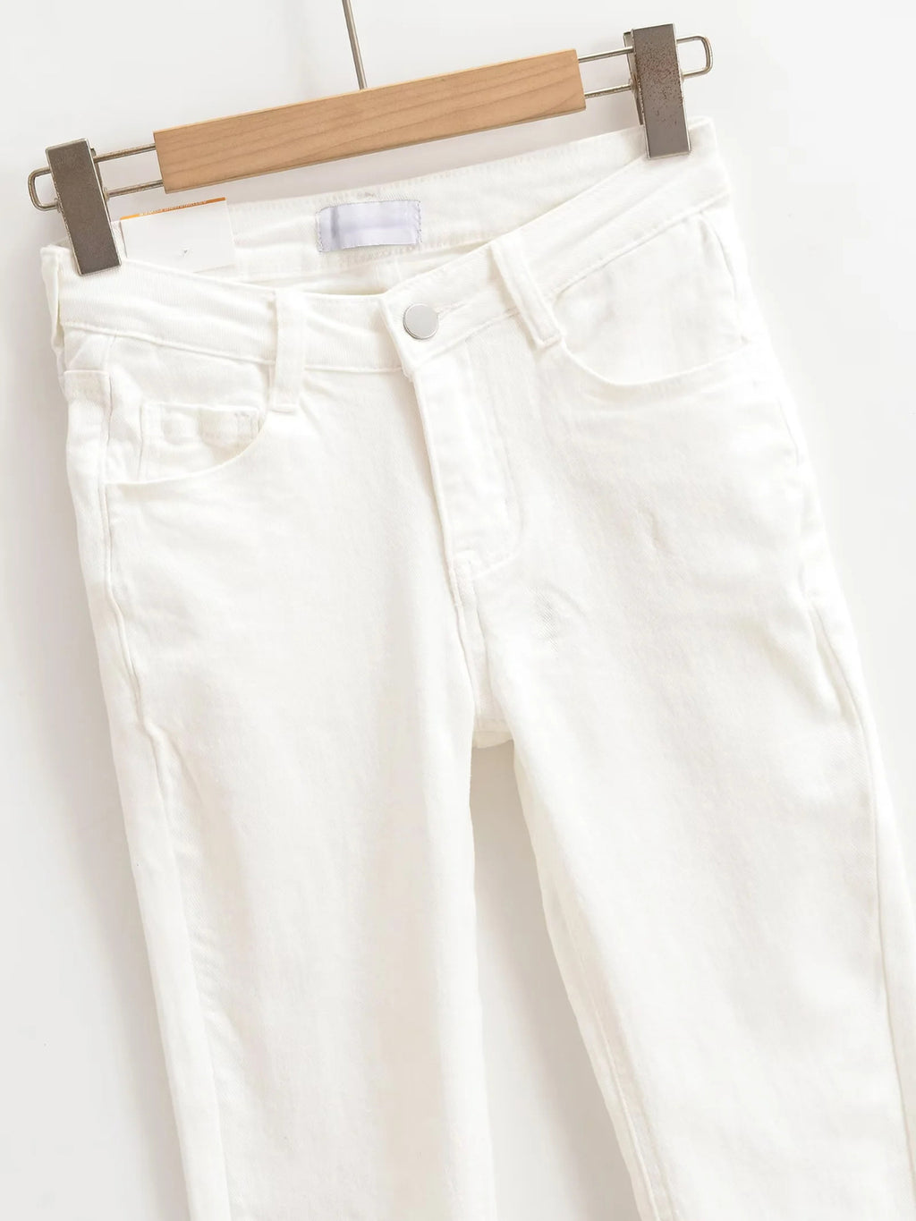 BLAIR LOW RISE FLARE JEANS - WHITE