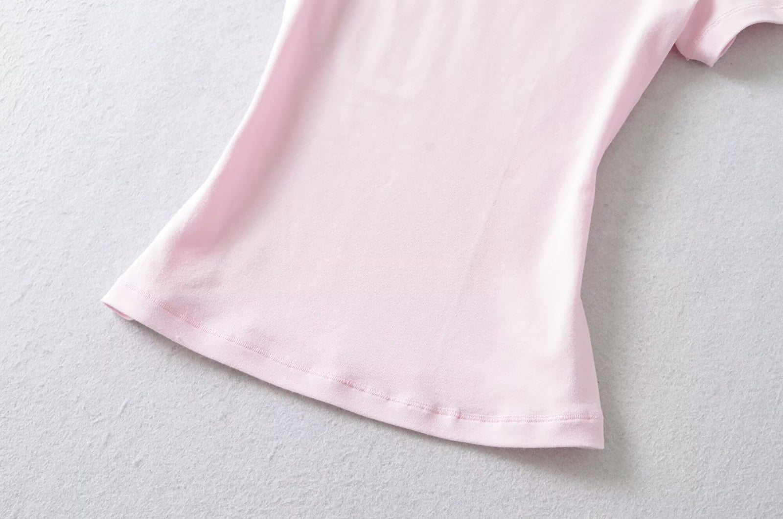 MY EVERYDAY BASIC SHORT SLEEVE TOP - PINK