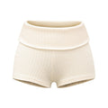 COZY MOMENTS KNIT SHORT - BEIGE