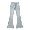 NEXT LEVEL FLARE JEAN - LIGHT BLUE