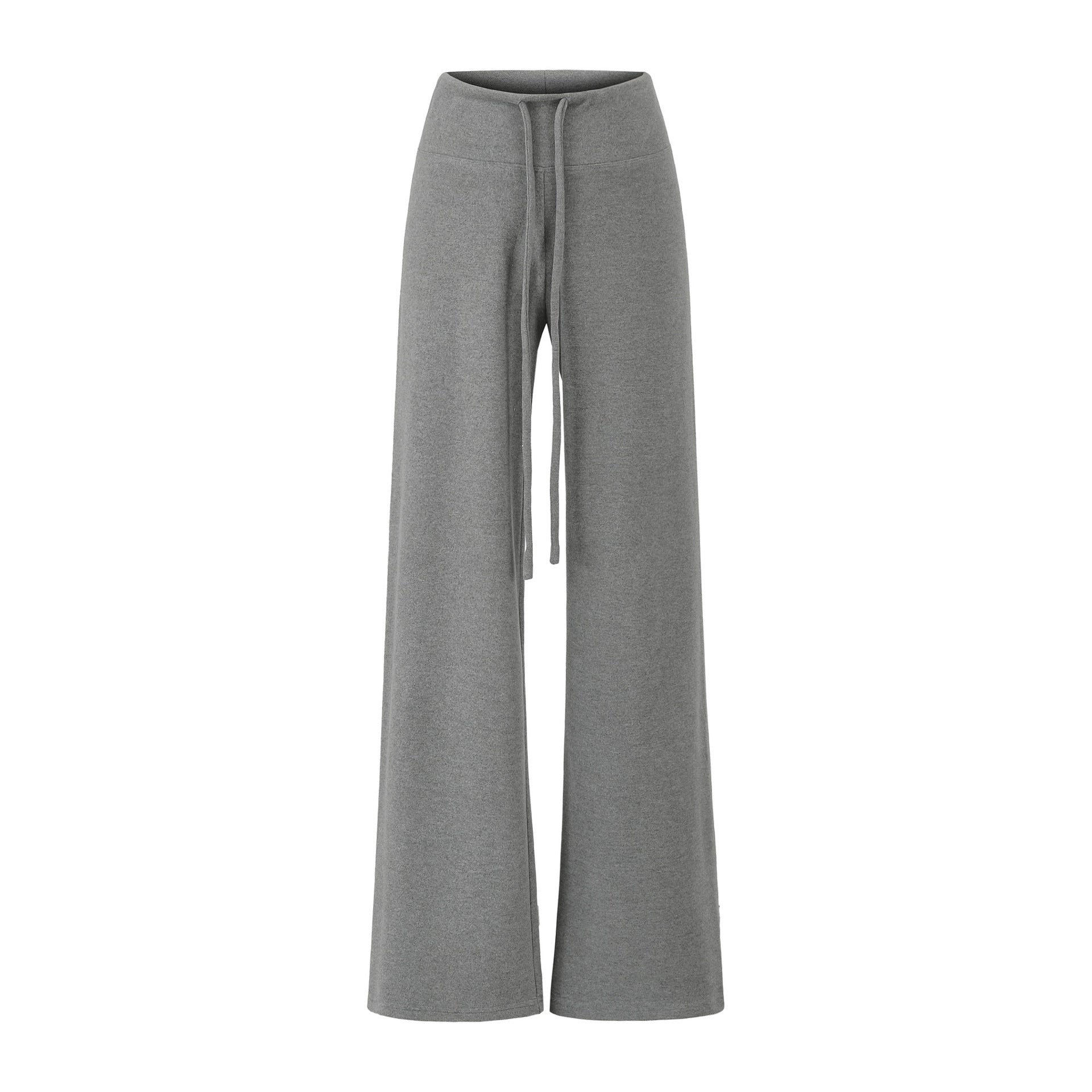 SUNDAY BRUNCH WIDE LEG PANT - GRAY