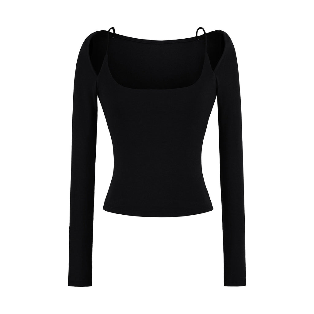 NEED ME OFF SHOULDER TOP - BLACK