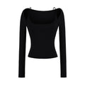 NEED ME OFF SHOULDER TOP - BLACK