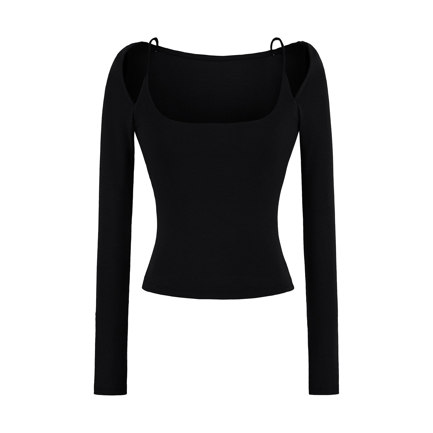 NEED ME OFF SHOULDER TOP - BLACK