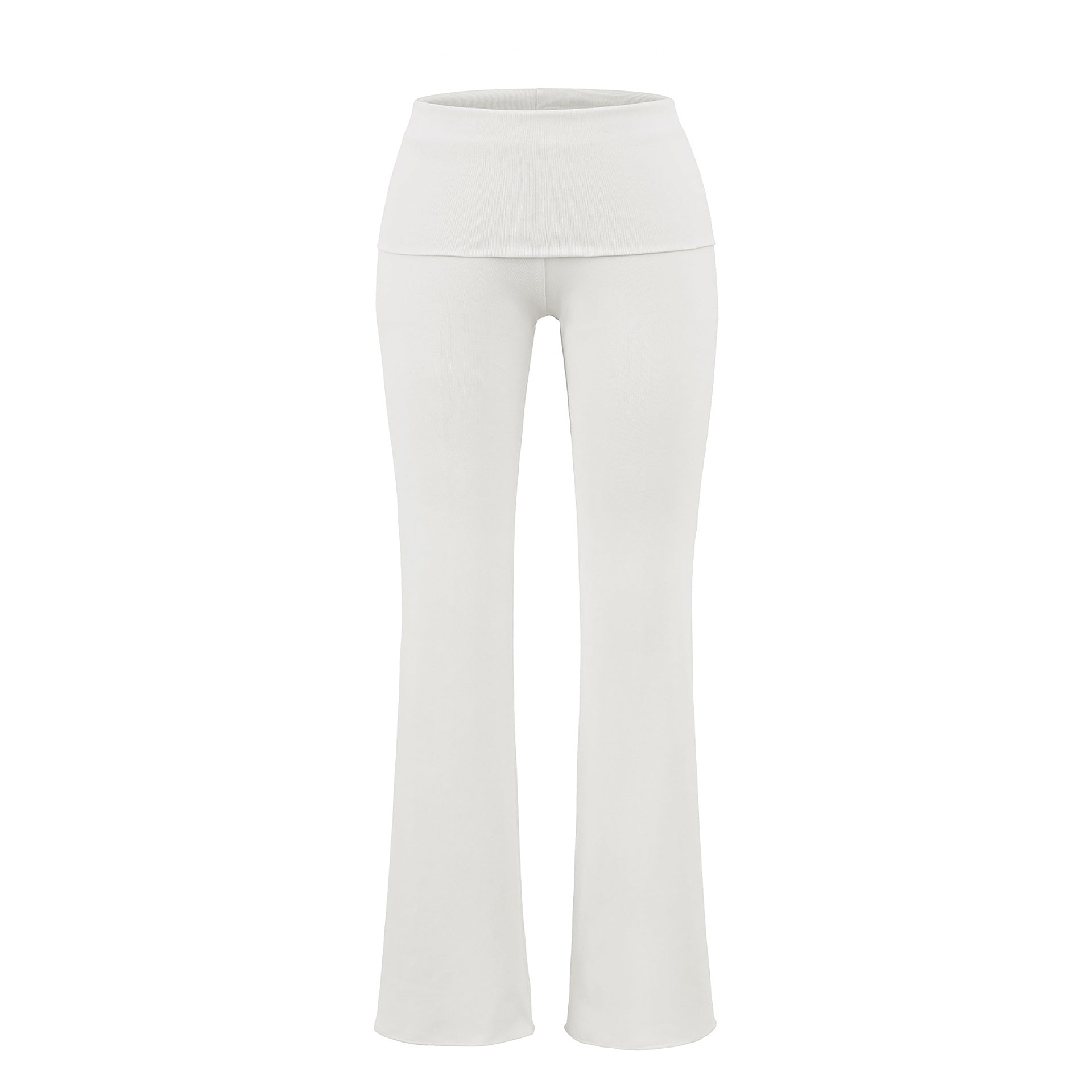 CRUSHING ON YOU FOLD OVER PANT - WHITE