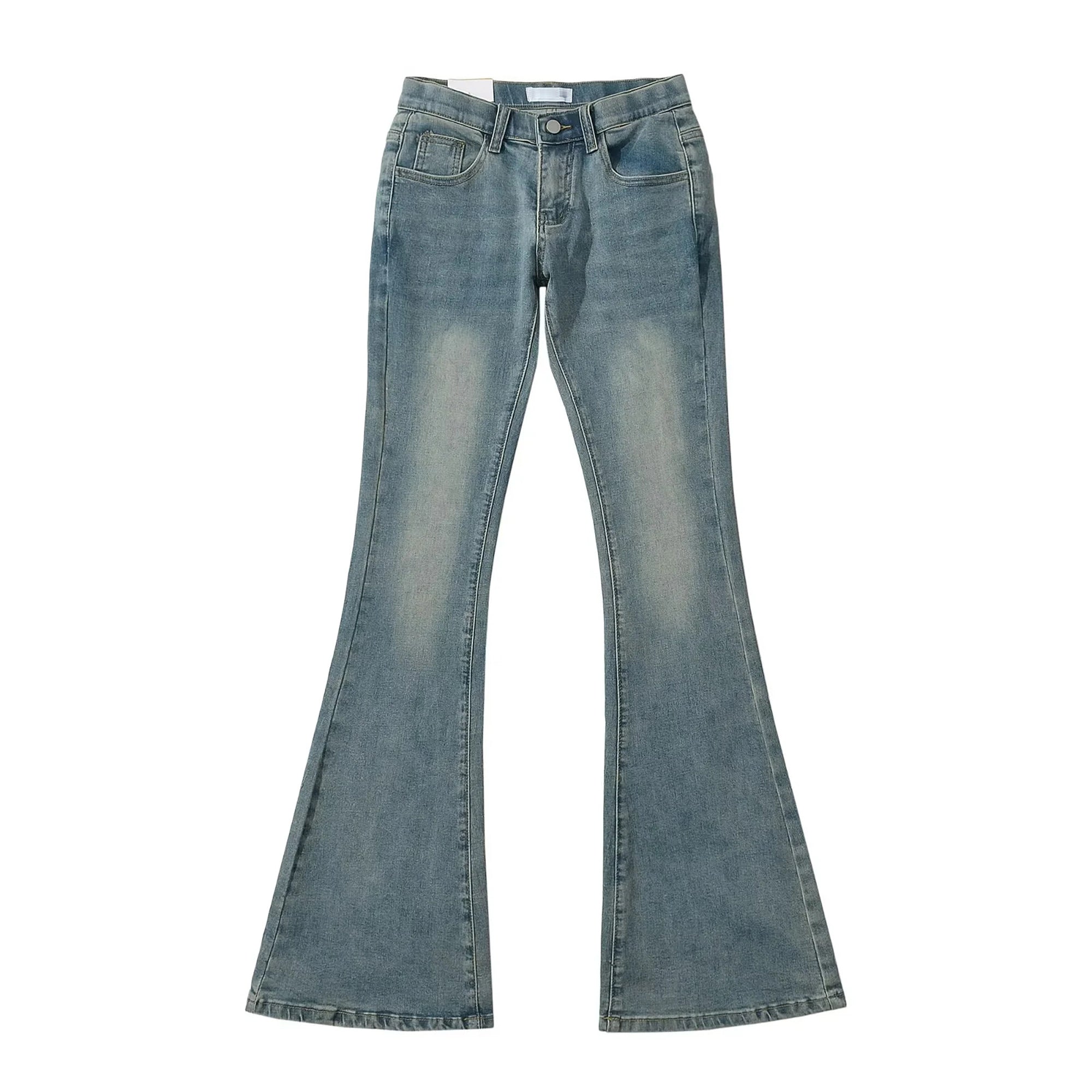 NEXT LEVEL FLARE JEAN - DARK BLUE